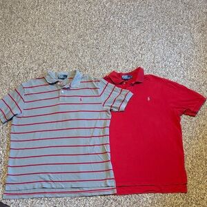 Bundle Polo by Ralph Lauren Men’s short sleeve polos Scarlet Gray Ohio State